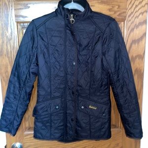 Barbour Quilted Zip Up Jacket